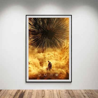 Flex Designs Poster Dune Part Three - Paul Cinematic 5 x 7" Home Goods - Movie 2026 Movie Poster