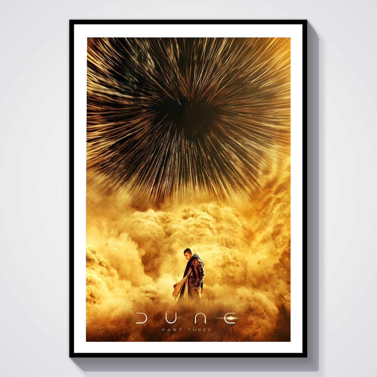 Flex Designs Poster Dune Part Three - Paul Cinematic 5 x 7" Home Goods - Movie 2026 Movie Poster