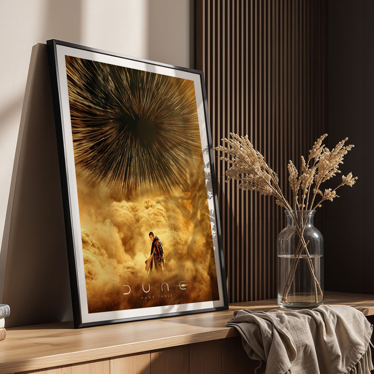 Flex Designs Poster Dune Part Three - Paul Cinematic 11 x 17" Home Goods - Movie 2026 Movie Poster