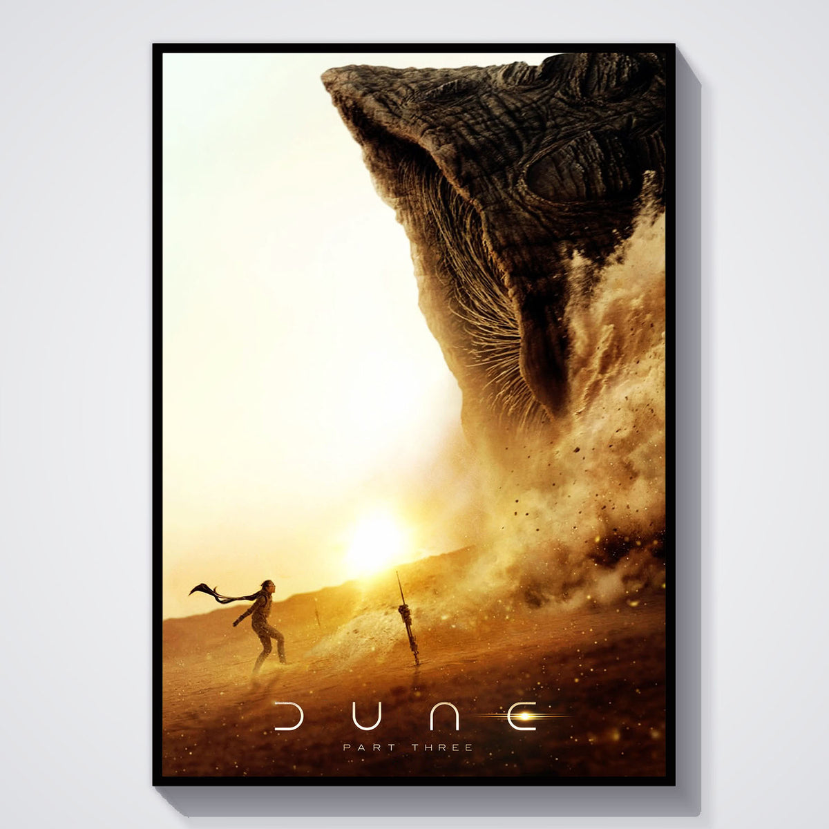Flex Designs Poster Dune Part Three - Chani Cinematic 11 x 17" Home Goods - Movie 2026 Movie Poster