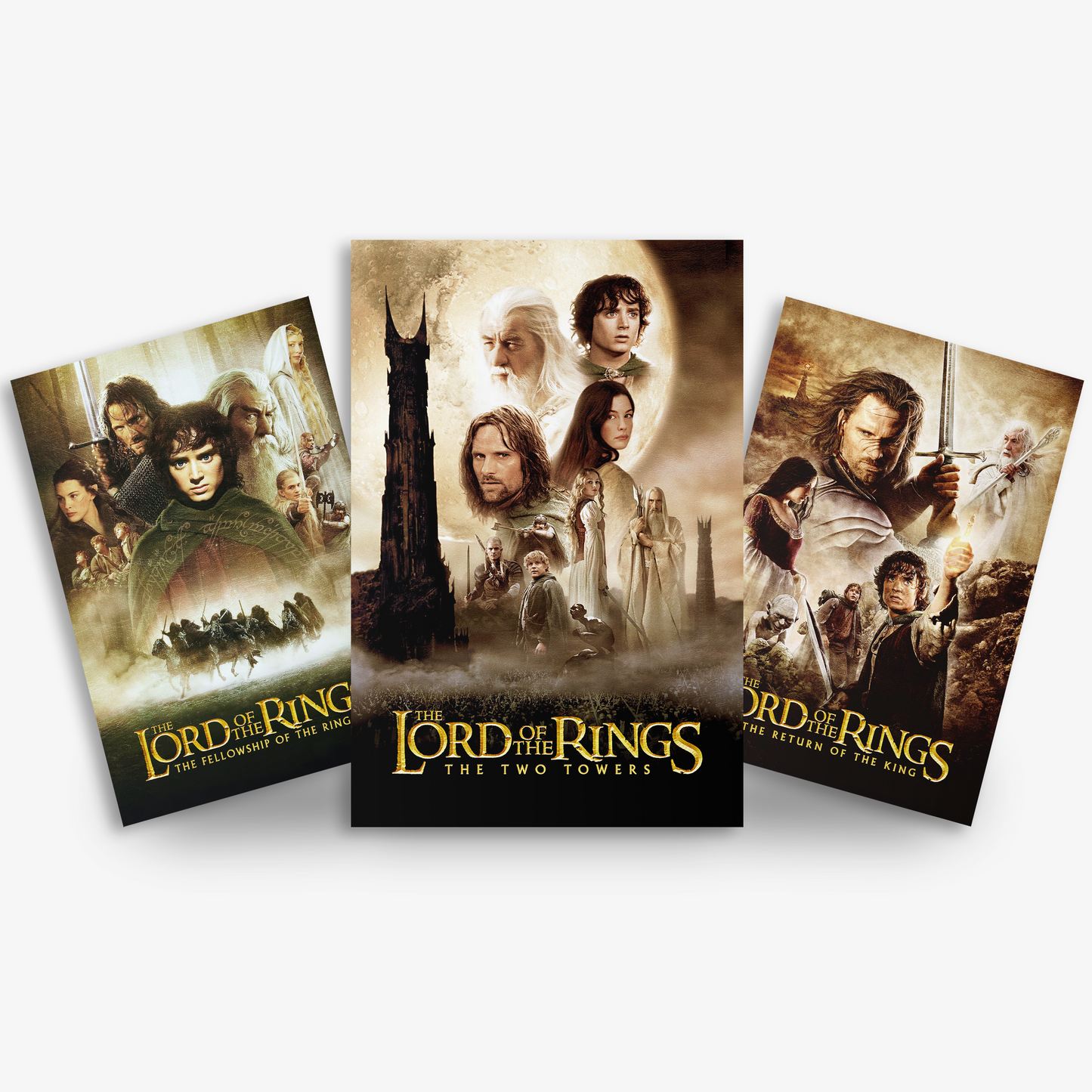 The Lord of the Rings Trilogy Poster Set