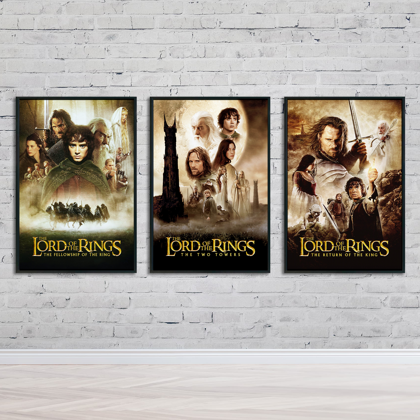 The Lord of the Rings Trilogy Poster Set