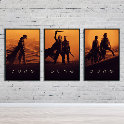 Dune Movie Poster Set