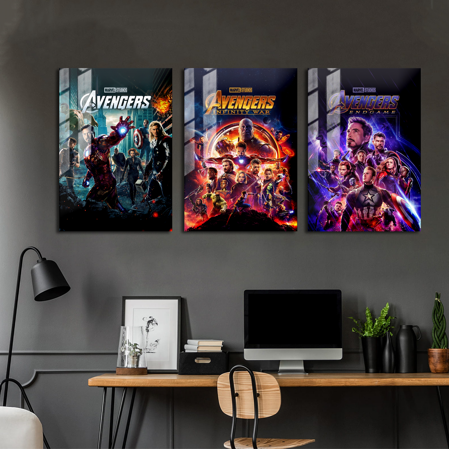 Marvel Avengers MCU Poster Set