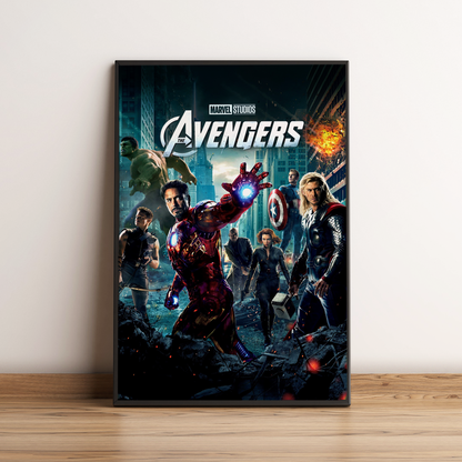 Marvel Avengers MCU Poster Set