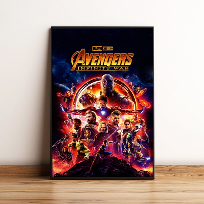 Marvel Avengers MCU Poster Set