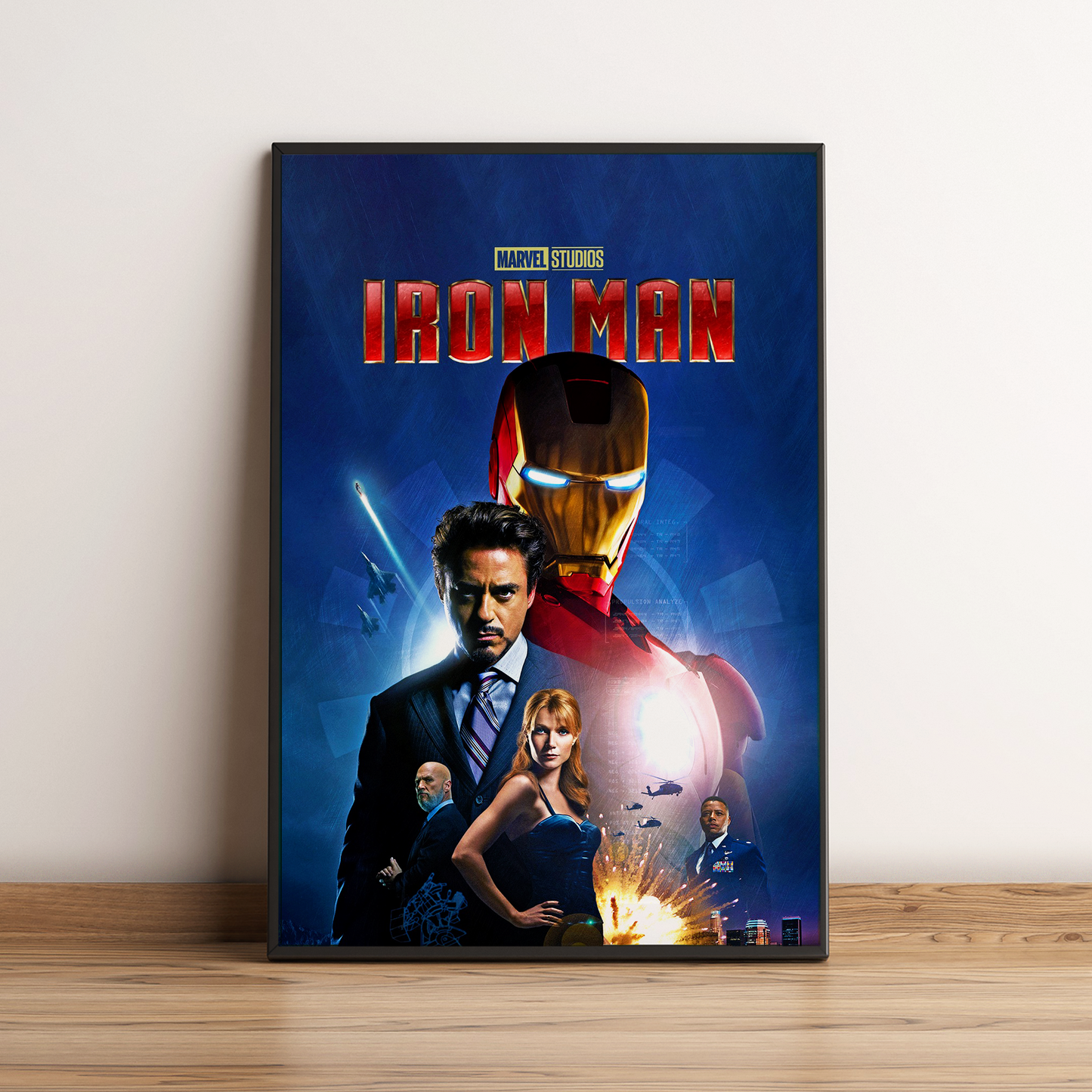 Iron Man MCU Trilogy Poster Set