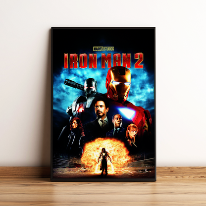Iron Man MCU Trilogy Poster Set