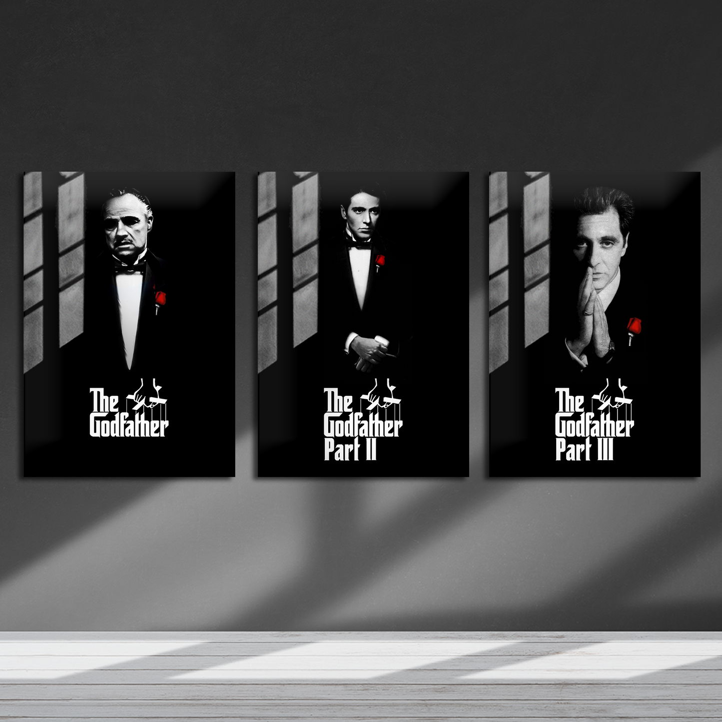 The Godfather Classic Trilogy Poster Set