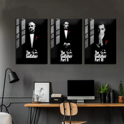 The Godfather Classic Trilogy Poster Set