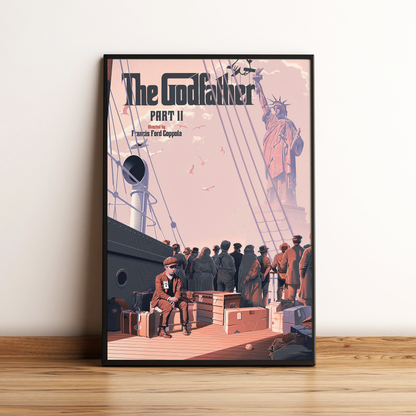 The Godfather Minimalist Trilogy Poster Set