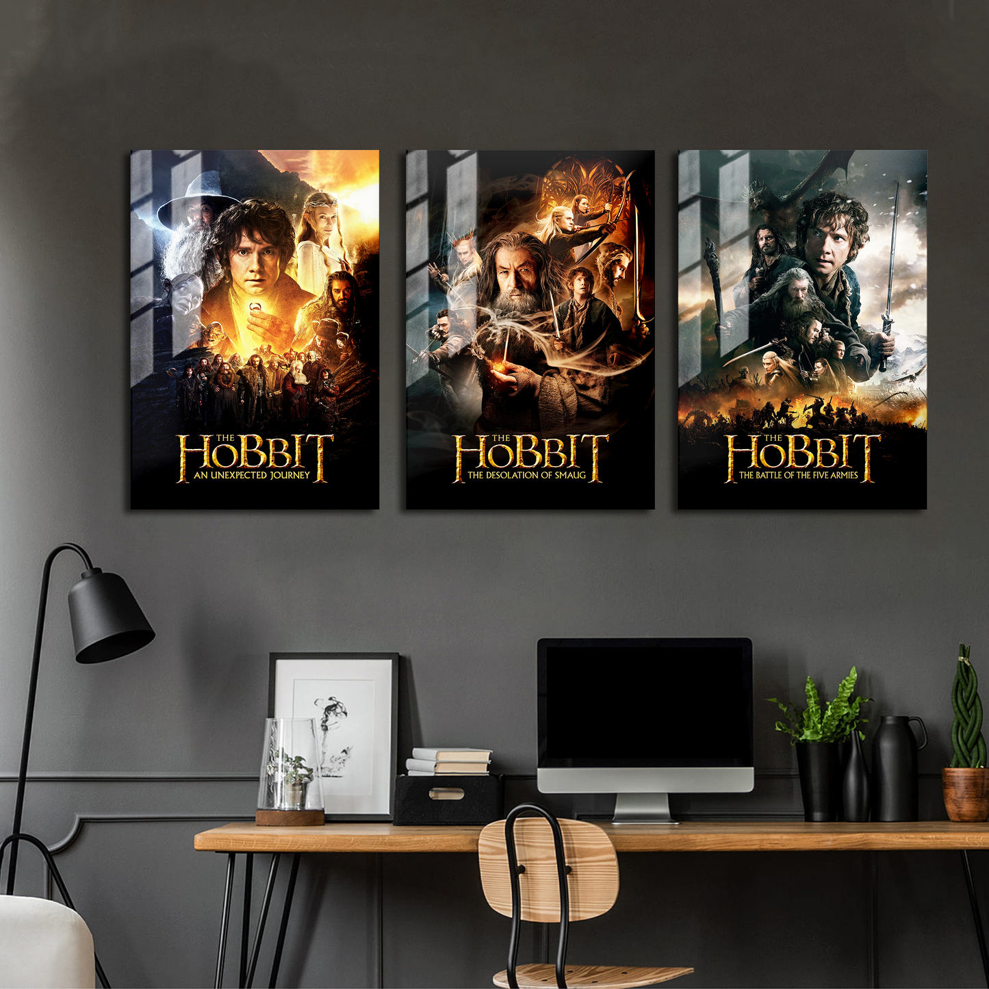The Hobbit Trilogy Poster Set