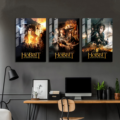 The Hobbit Trilogy Poster Set