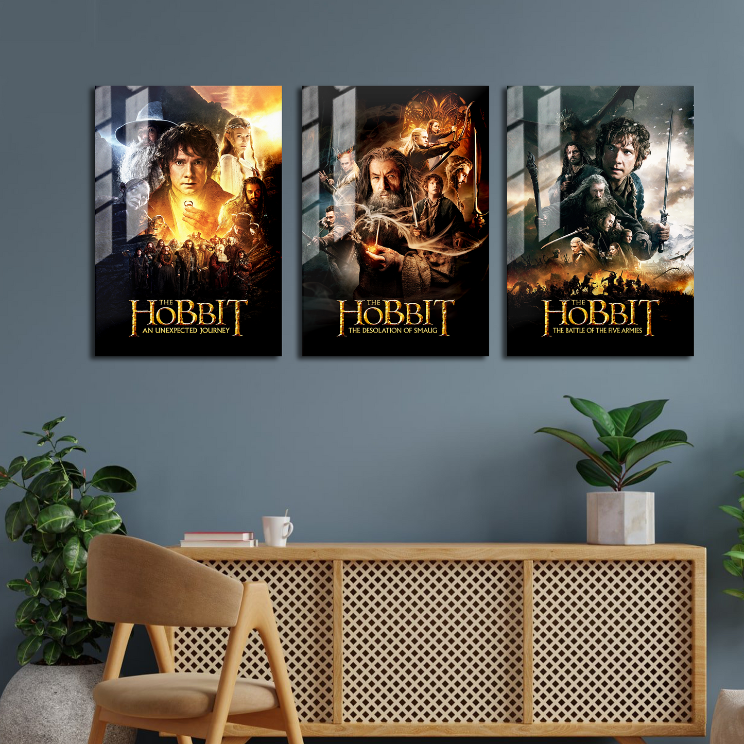 The Hobbit Trilogy Poster Set