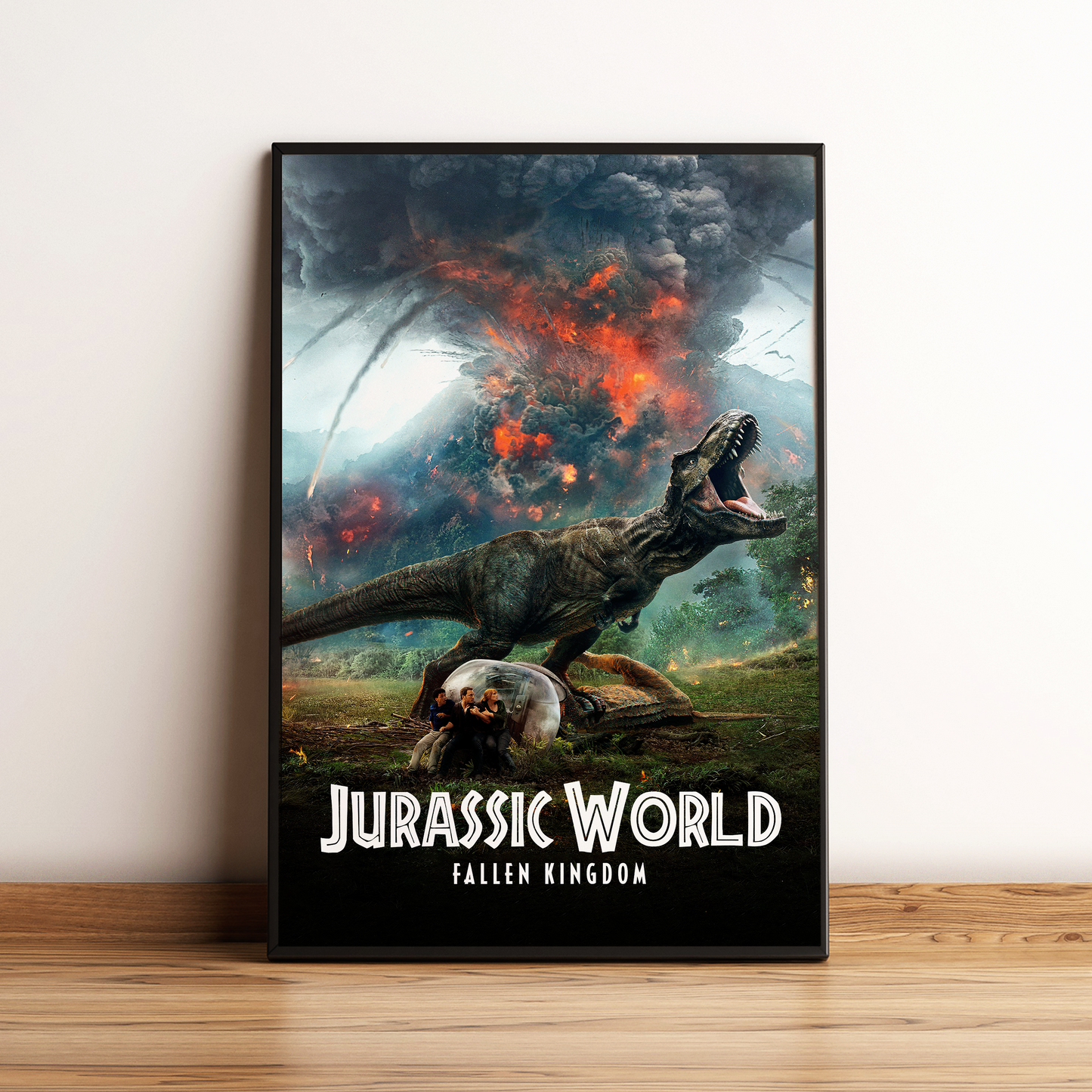 Jurassic World Classic Trilogy Poster Set