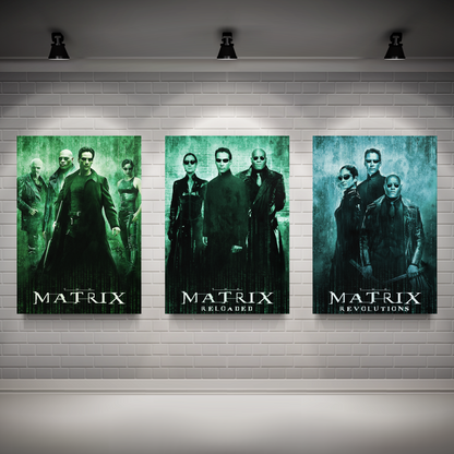 The Matrix Trilogy Poster Set