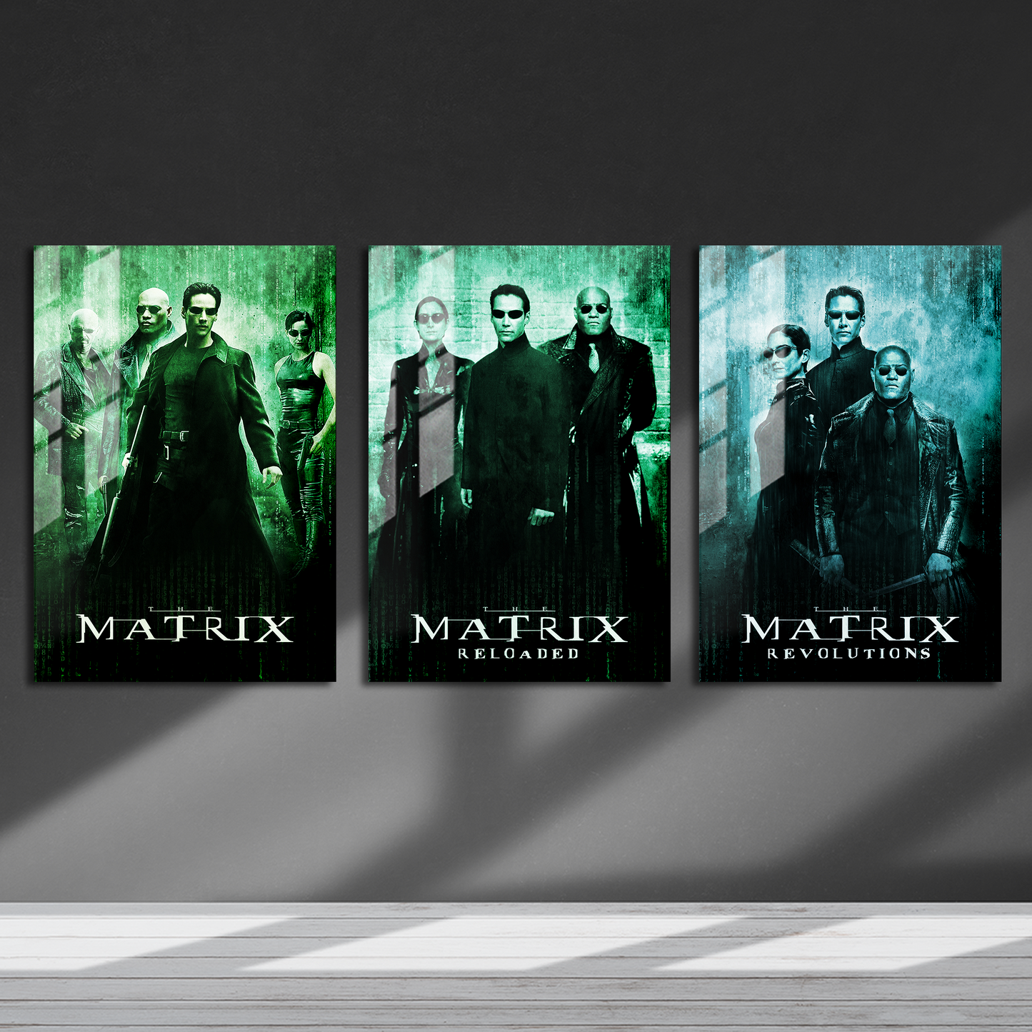 The Matrix Trilogy Poster Set
