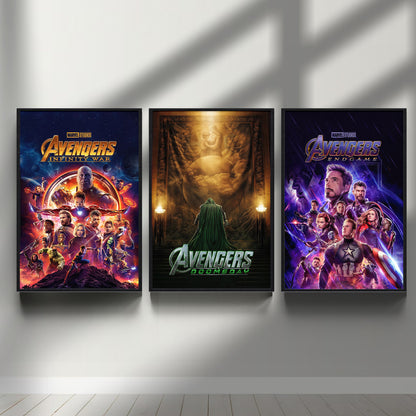 Classic Avengers - Doomsday Movie Poster Set
