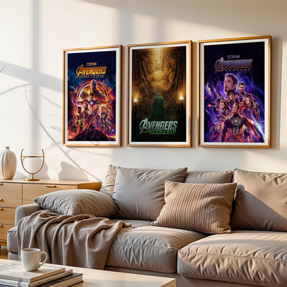 Classic Avengers - Doomsday Movie Poster Set