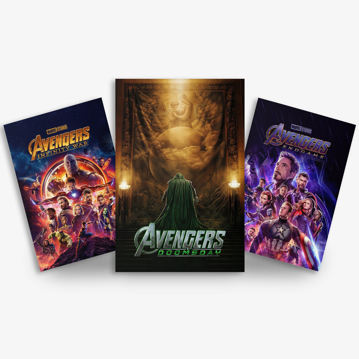 Classic Avengers - Doomsday Movie Poster Set