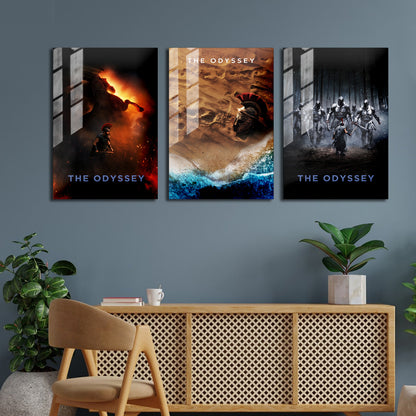 The Odyssey Movie Metal Poster Set