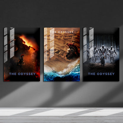 The Odyssey Movie Metal Poster Set