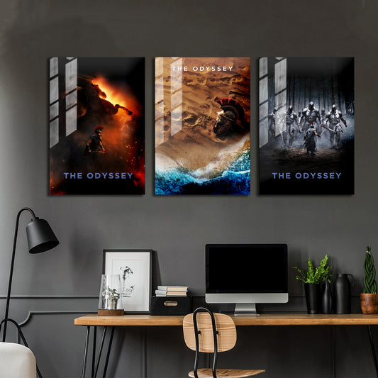 The Odyssey Movie Metal Poster Set