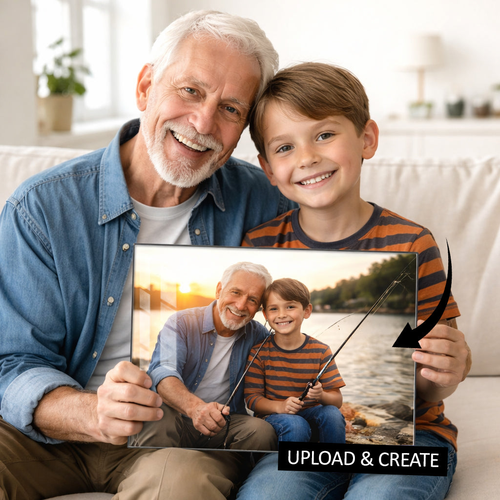 Portrait Metal Poster Print - Upload & Create
