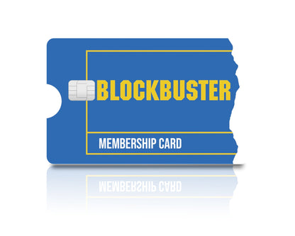 Flex Designs Credit Card Blockbuster Full Skins - Meme  & Debit Card Skin