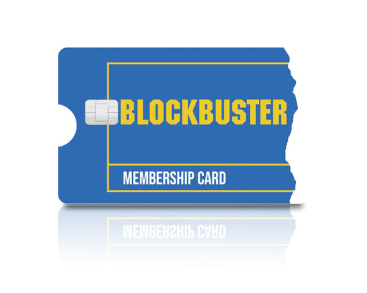 Flex Designs Credit Card Blockbuster Full Skins - Meme  & Debit Card Skin