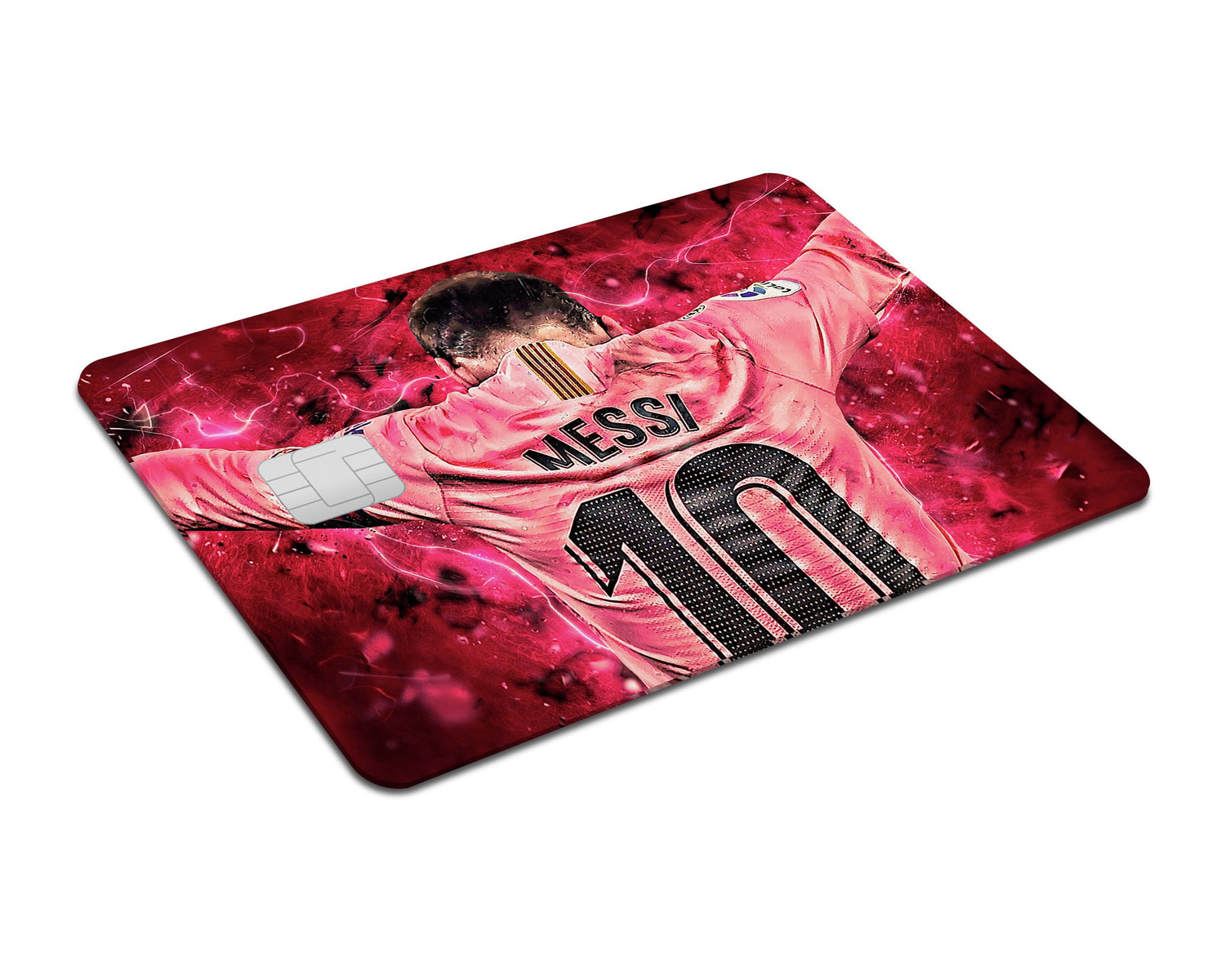 Flex Designs Credit Card Messi #10 Full Skins - Sports Soccer & Debit Card Skin