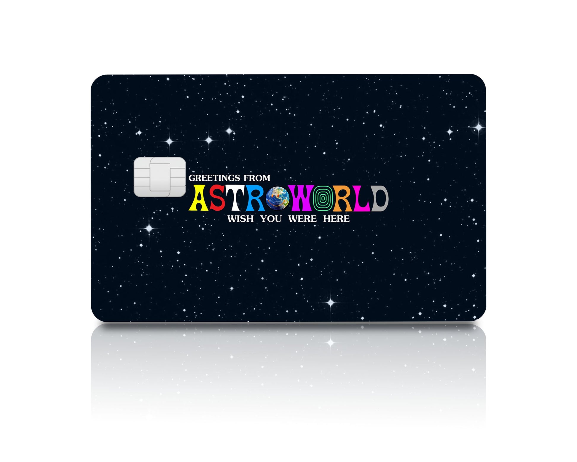 Flex Designs Credit Card Travis Scott Astroworld Full Skins - Artist  & Debit Card Skin