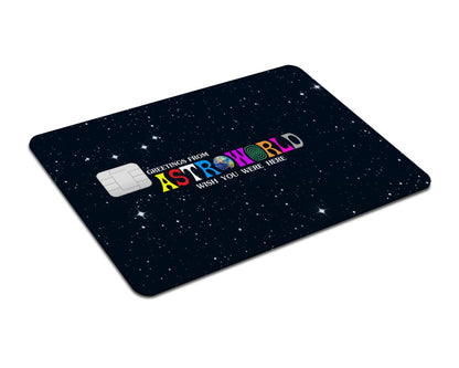 Flex Designs Credit Card Travis Scott Astroworld Full Skins - Artist  & Debit Card Skin