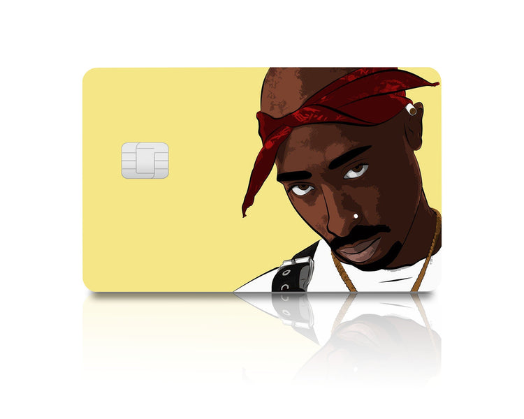 Flex Designs Credit Card Tupac Full Skins - Artist  & Debit Card Skin