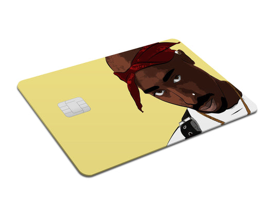 Flex Designs Credit Card Tupac Full Skins - Artist  & Debit Card Skin
