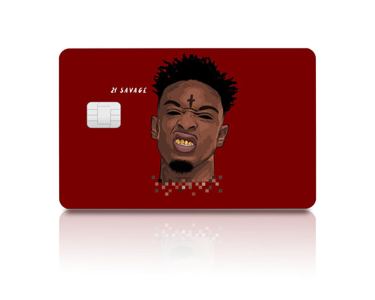 Coral Red Credit Card & Debit Card Skin – Flex Design Store