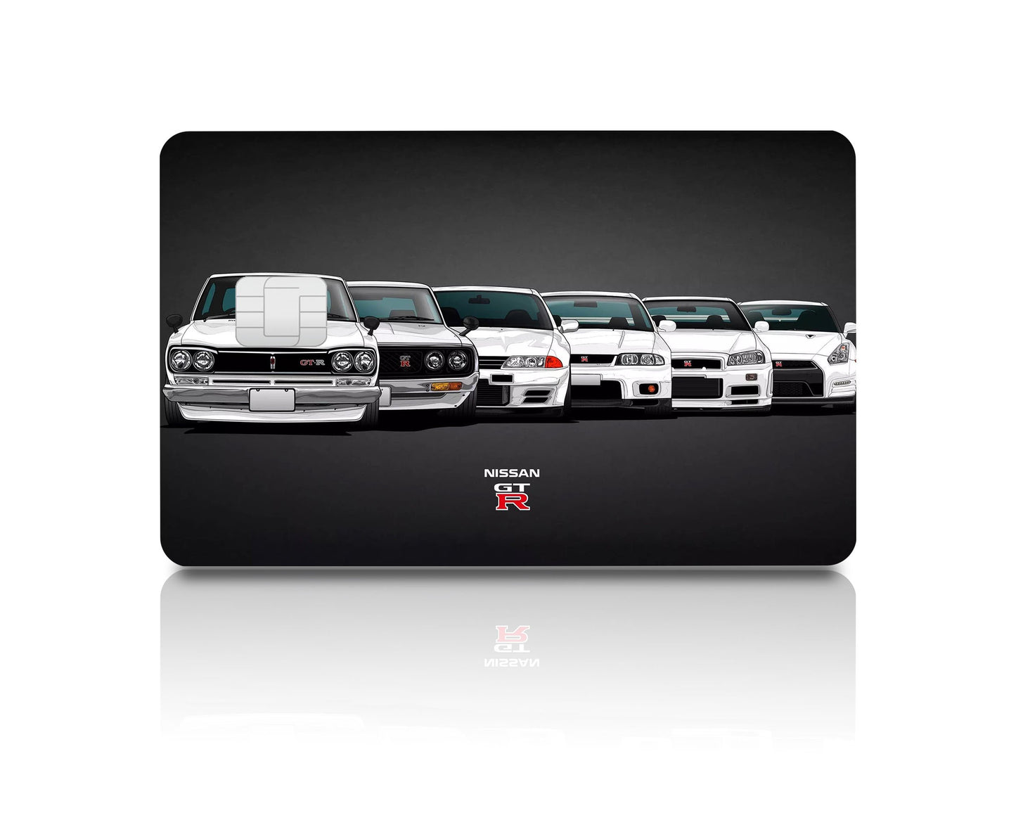 Flex Designs Credit Card Nissan GTR Full Skins - Cars  & Debit Card Skin