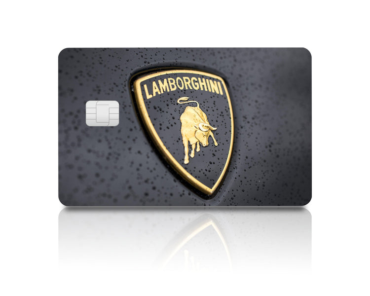 Flex Designs Credit Card Lamborghini Logo Full Skins - Cars  & Debit Card Skin