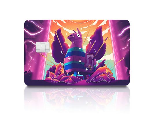 Flex Designs Credit Card Supply llama Full Skins - Gaming Fortnite & Debit Card Skin