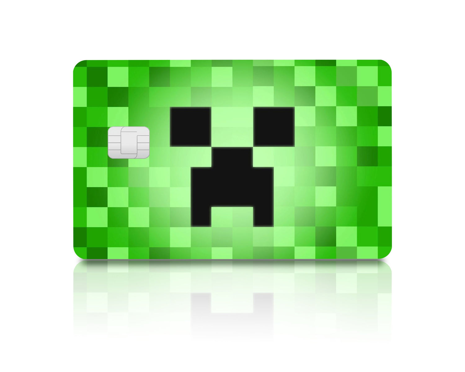 Flex Designs Credit Card Minecraft Creeper Full Skins - Gaming Minecraft & Debit Card Skin