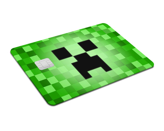 Flex Designs Credit Card Minecraft Creeper Full Skins - Gaming Minecraft & Debit Card Skin