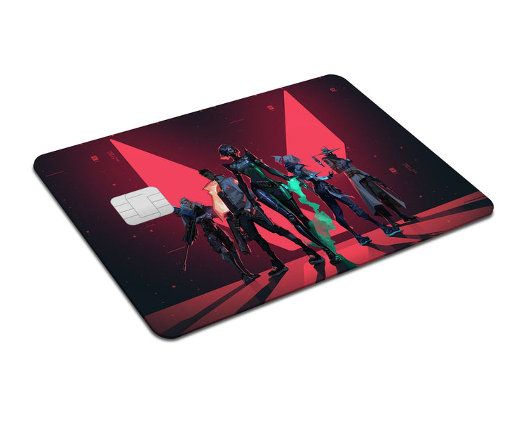 Flex Designs Credit Card Valorant Full Skins - Gaming Valorant & Debit Card Skin