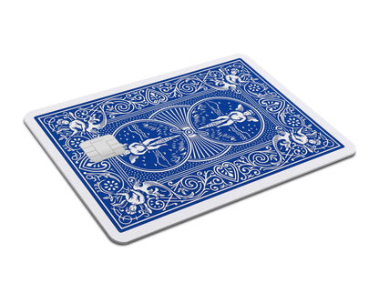 Bicycle Playing Card Blue Credit Card & Debit Card Skin