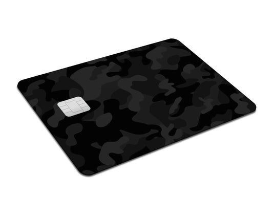 Flex Designs Credit Card Black Camo Full Skins - Pattern  & Debit Card Skin