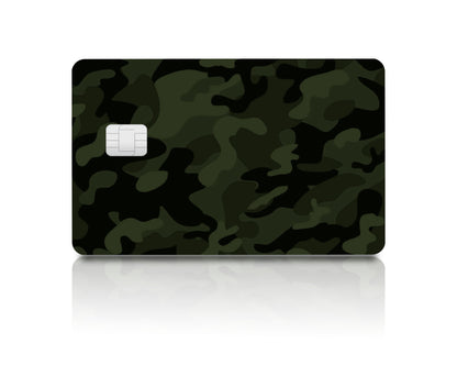 Flex Designs Credit Card Green Camo Full Skins - Pattern  & Debit Card Skin