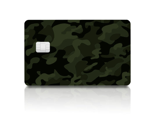 Flex Designs Credit Card Green Camo Full Skins - Pattern  & Debit Card Skin