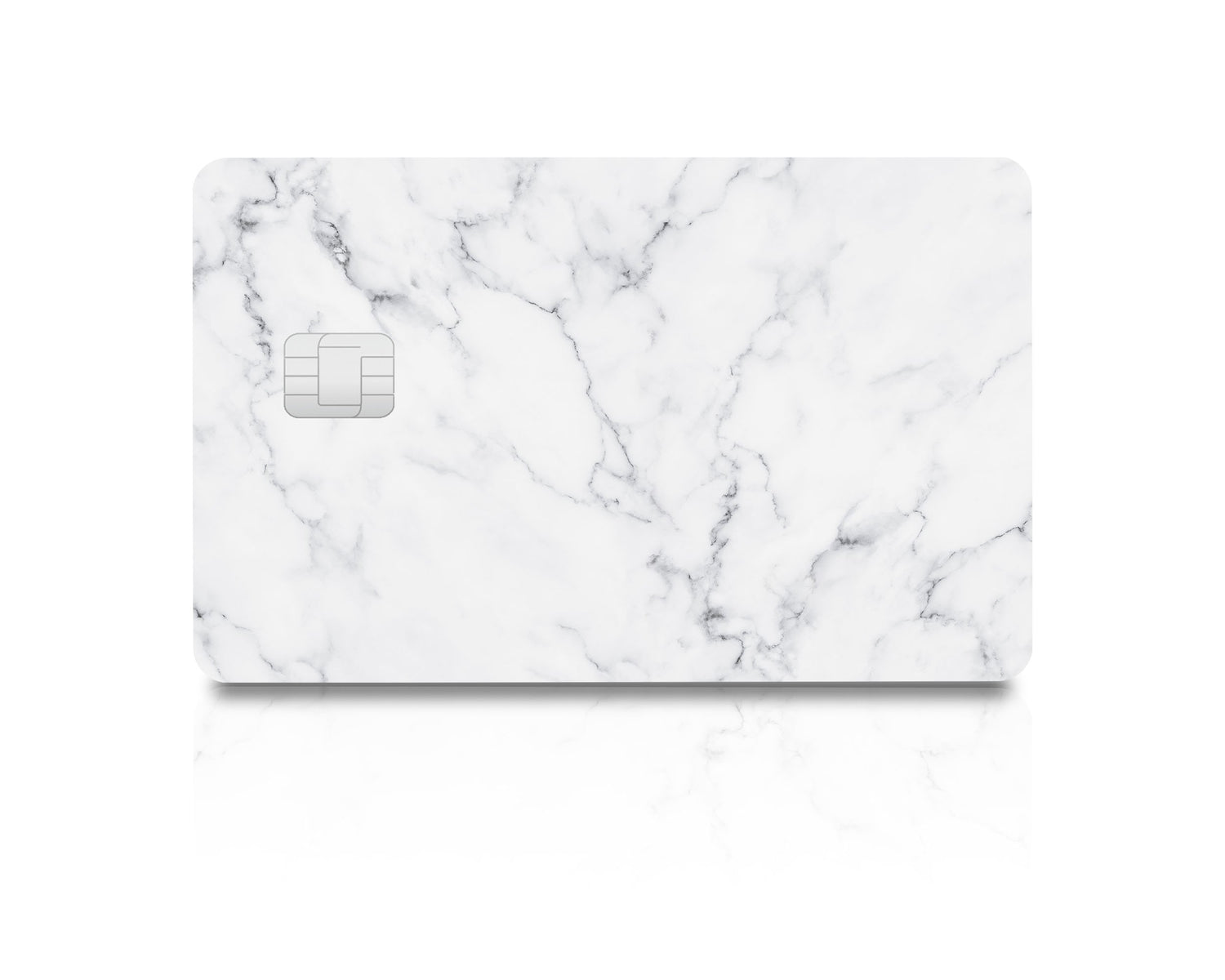 Flex Designs Credit Card White Marble Full Skins - Pattern  & Debit Card Skin