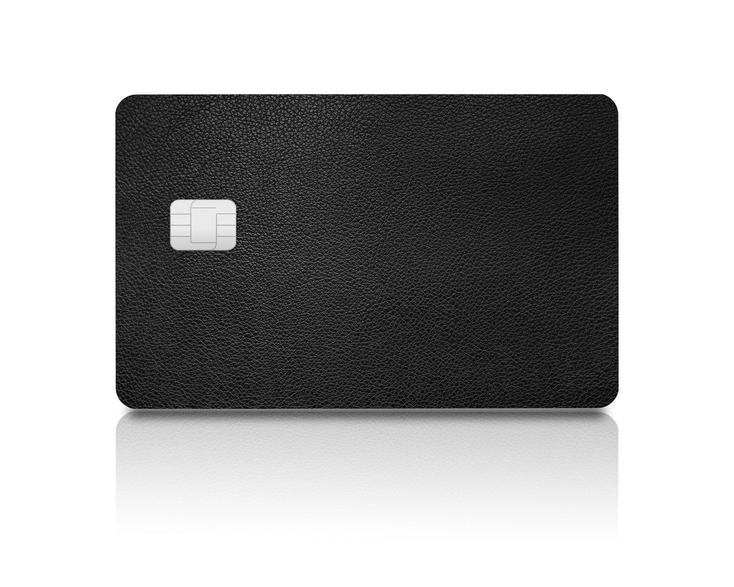 Flex Designs Credit Card Black Leather Full Skins - Pattern  & Debit Card Skin