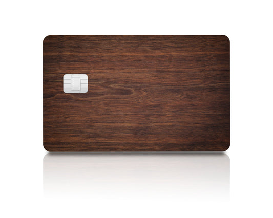 Flex Designs Credit Card Mahogany Full Skins - Pattern  & Debit Card Skin