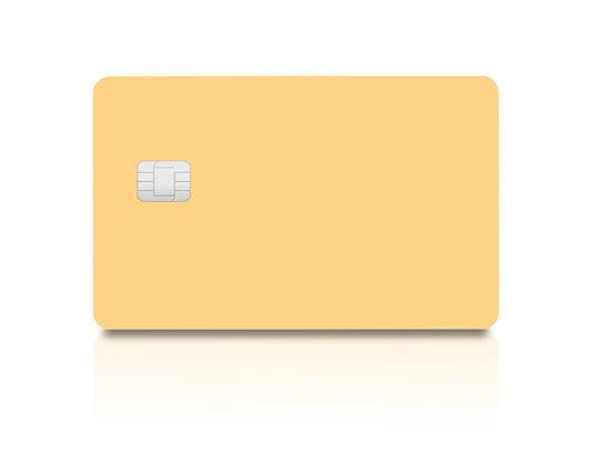 Flex Designs Credit Card Pale Yellow Full Skins - Pattern  & Debit Card Skin